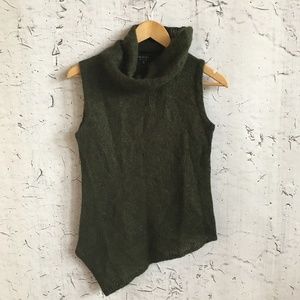 INDIVI GREEN MOHAIR TOP 38